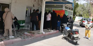 پخت و پخش آش نذری در دانشکده