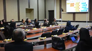 جلسه شورای توسعه آموزش دانشگاه  در دانشکده مدیریت