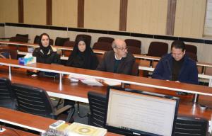 جلسه ارزشیابی عملکرد دفتر توسعه آموزش دانشکده