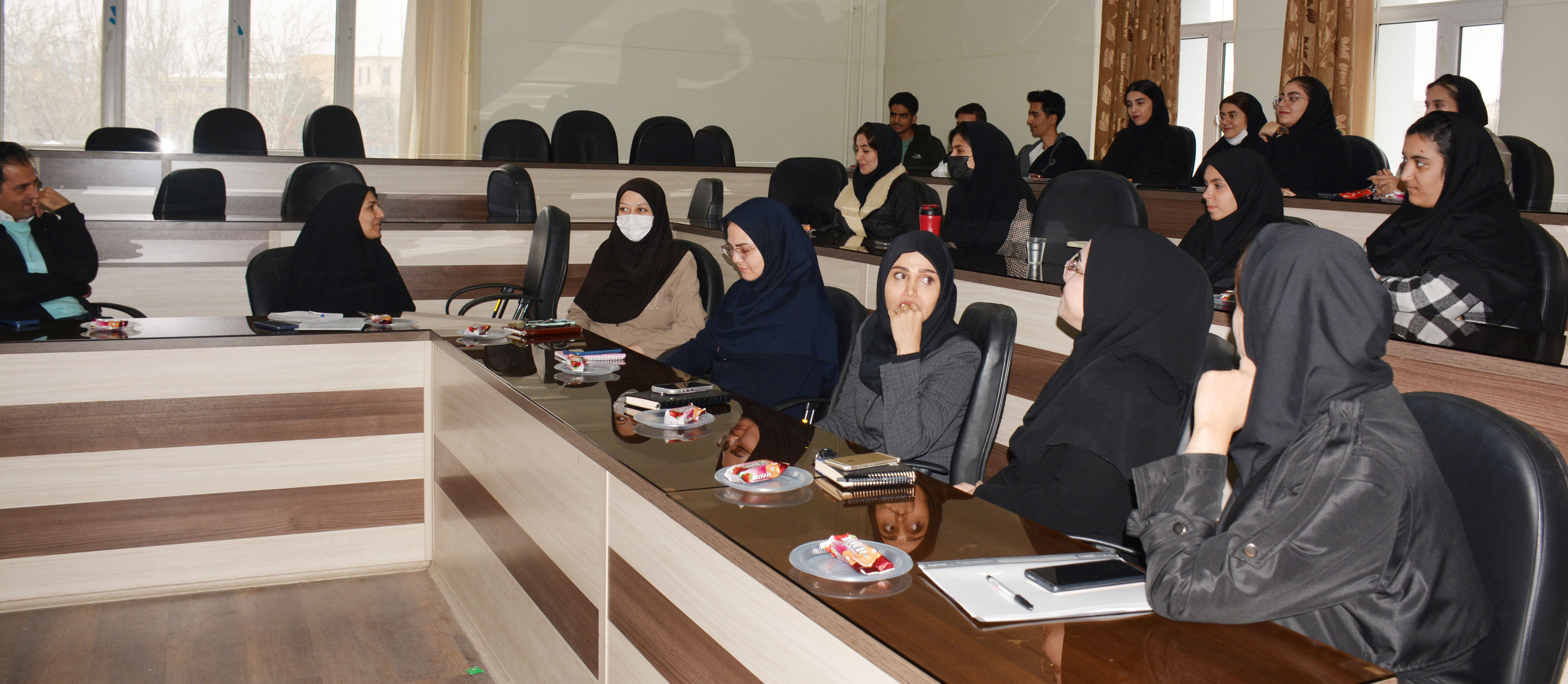 برگزاری جلسه معارفه دانشجویان ورودی جدید کارشناسی فناوری اطلاعات سلامت