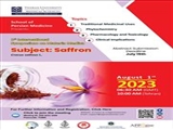 اطلاع رسانی اولین سمپوزیوم تخصصی بین المللی Materia Medica تحت عنوان "زعفران (Saffron)" 