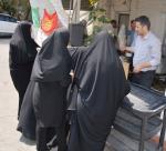 مراسم پخت و توزیع آش نذر اربعین حسینی