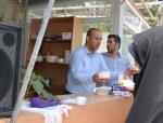 مراسم پخت و توزیع آش نذر اربعین حسینی